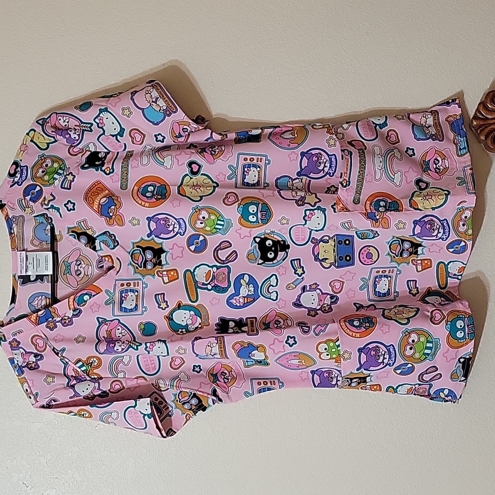 Hello Kitty scrub top